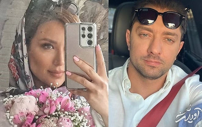 بهرام رادان و همسرش مینا مختاری همسر بهرام رادان